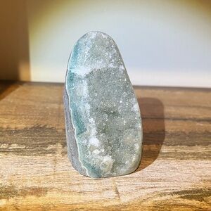 Blue Chalcedony Cut Base
